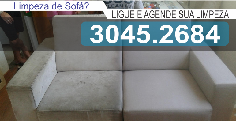 Limpeza de Sofá a seco 